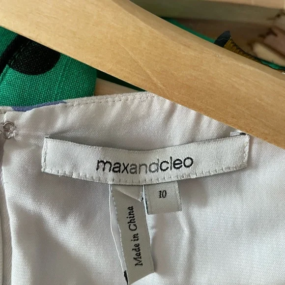 Max and Cleo blue and white 99% cotton SIze 10 - Picture 5 of 7